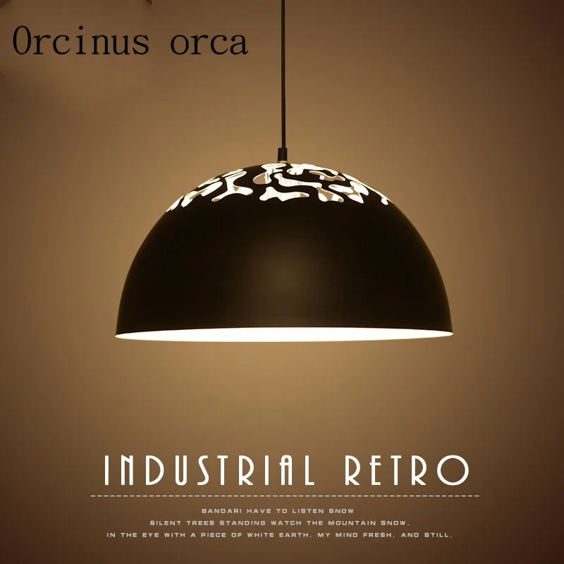 

Nordic iron art simple retro lighting restaurants bars industrial wind creative personality chandelier free shipping