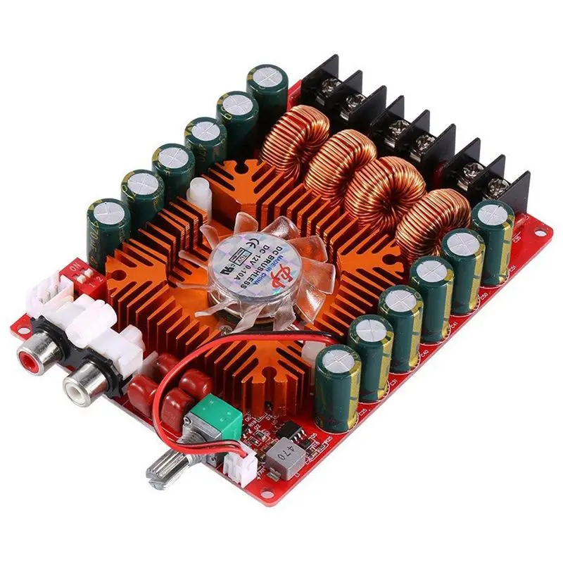 TDA7498E 160W+ 160W 2 канальный цифровой аудио аккустическая система для Мощность модуль усилителя