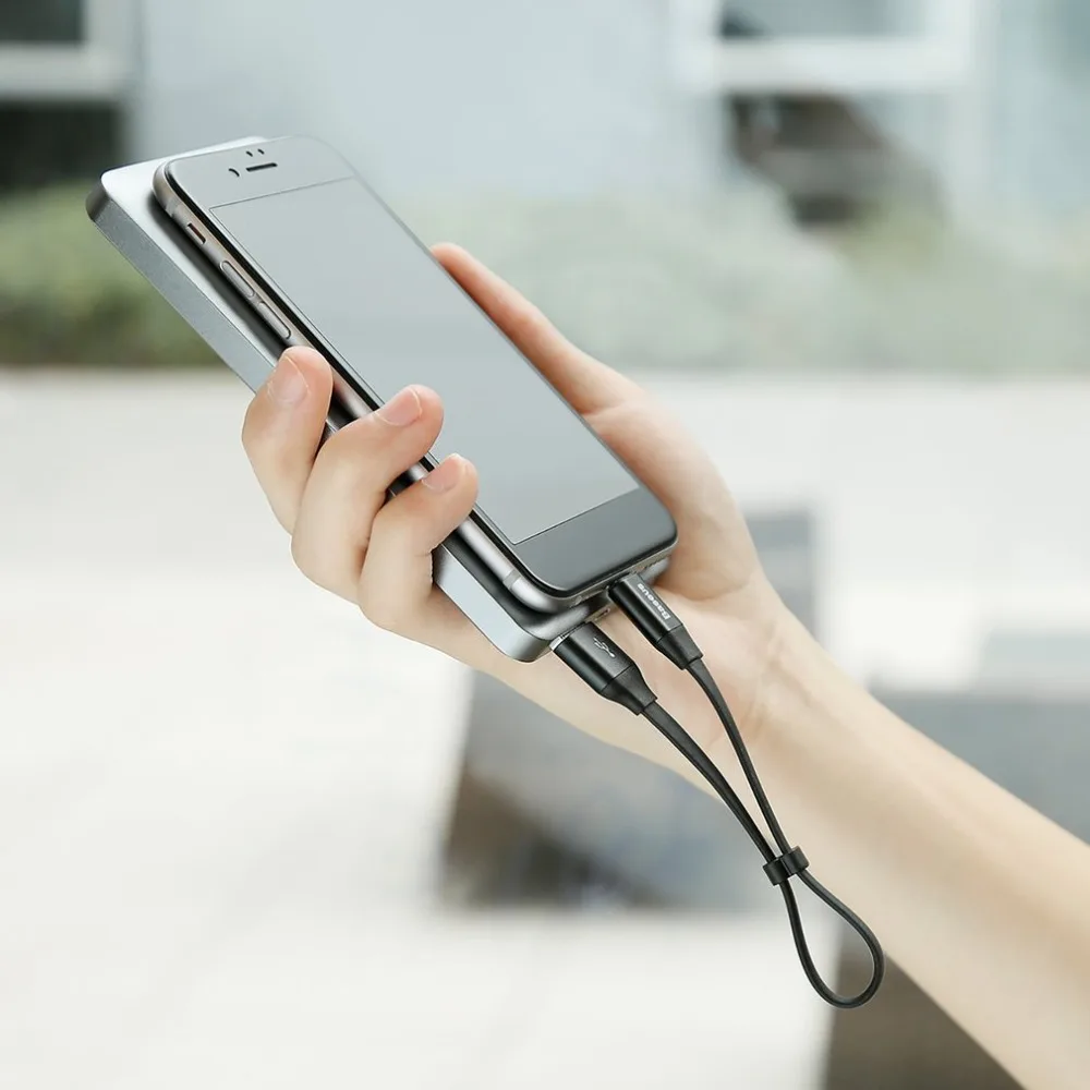 Baseus كابل بيانات 2A 8 دبوس الحبل نقل سريع كابل شحن 23 سنتيمتر المحمولة المحمول شاحن USB للهاتف الكابلات ل فون XS ماكس Baseus كابل بيانات 2A 8 دبوس الحبل نقل سريع كابل شحن 23 سنتيمتر المحمولة المحمول شاحن USB للهاتف الكابلات ل فون XS ماكس