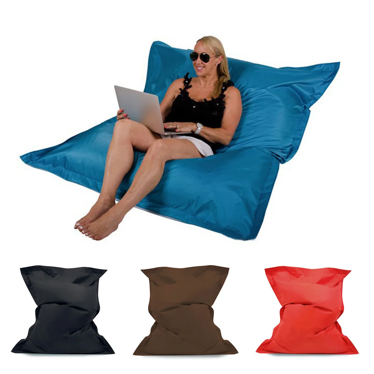 

Beanbag Sofa Chair Bag Seat Cases Zac Comfort Bean Bag Bed Cover Without Filling Waterproof Indoor Beanbag Lounge Chair