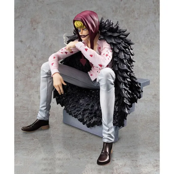 2 шт./партия, фигурка, одна деталь, Trafalgar Law Heart Corazon 12-16 см, ПВХ игрушки, Мультяшные куклы, подарок, Коллекционная модель аниме B597