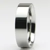100pcs Quality High polished Comfort fit 6mm Band Classic Stainless Steel 316L Rings Wholesale Men Women Fashion Jewelry Lots 3