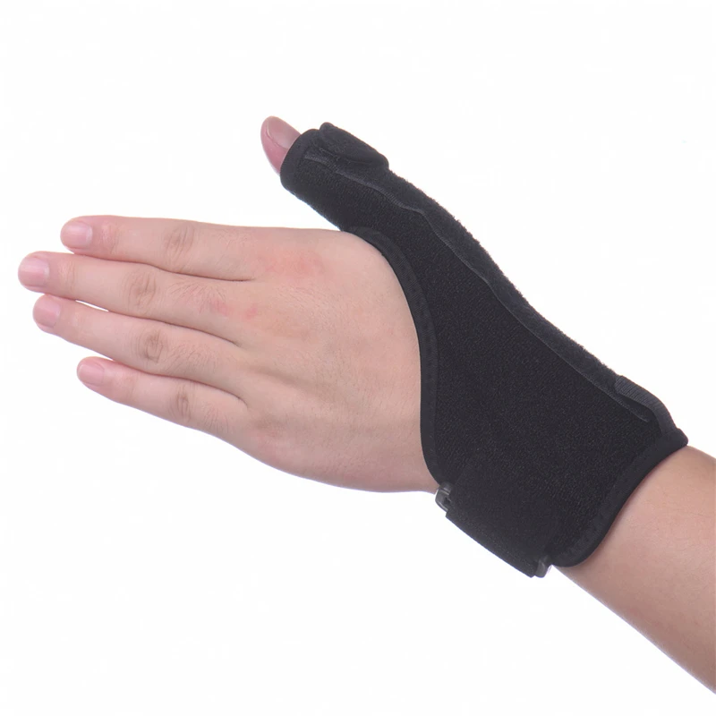 

Black Sport Wrist Thumbs Hand Support Brace Guard Training Wrist Protector Splint Sprain Thumb Stabiliser Arthritis Pain Relief