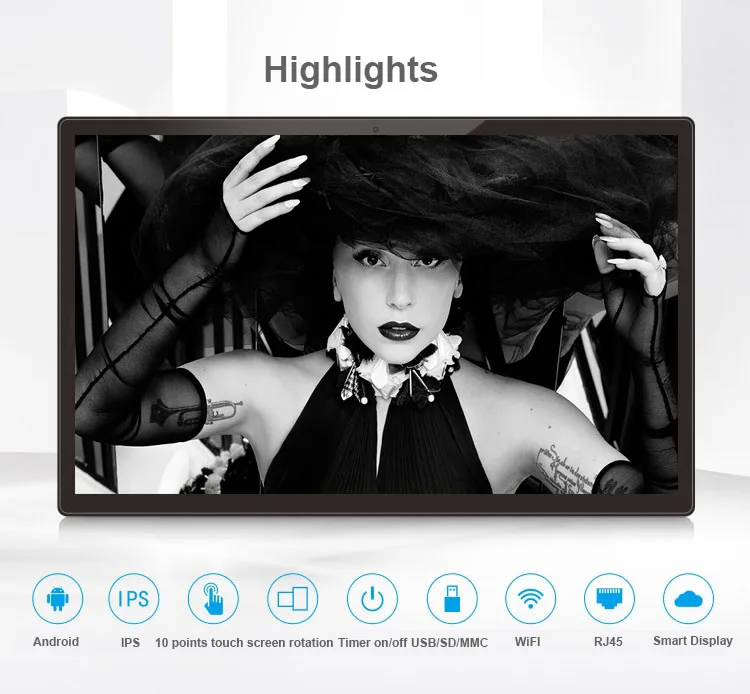14 inch Android all in one pc/Interactive display/smart kiosk(10 points touch, 1920*1080, IPS, HDMI out, wifi, RJ45, bluetooth)