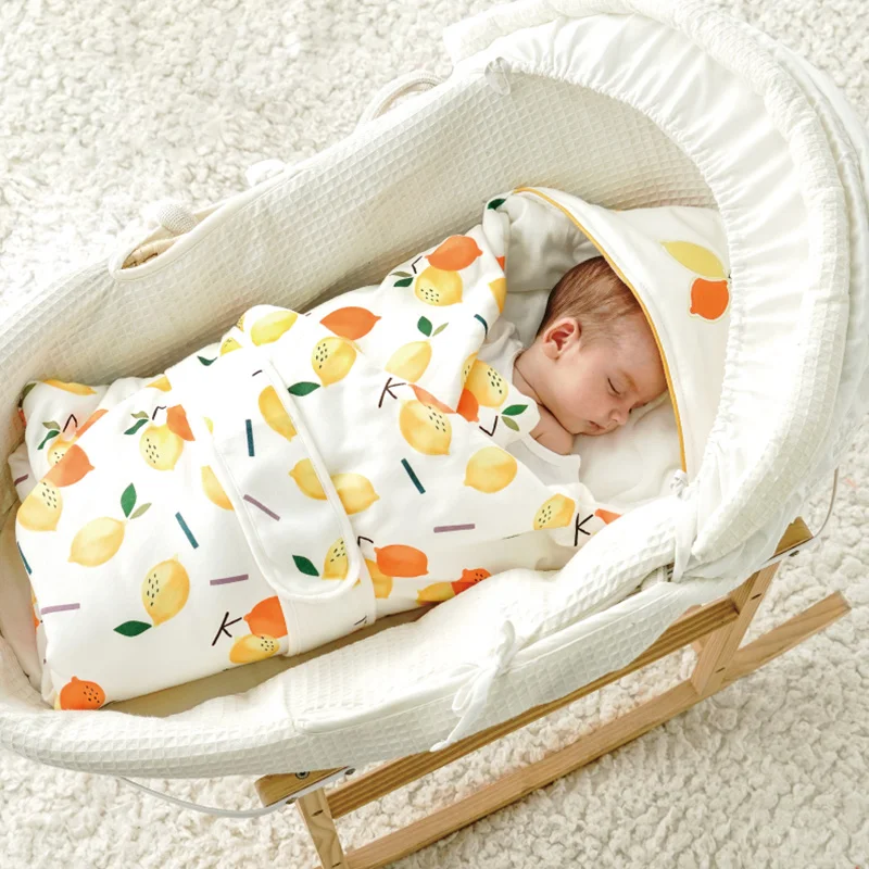 Зимний детский спальный мешок, конверт для новорожденных, хлопковый плотный кокон для детей, Пеленальный спальный мешок, коляска, детская коляска, мешок