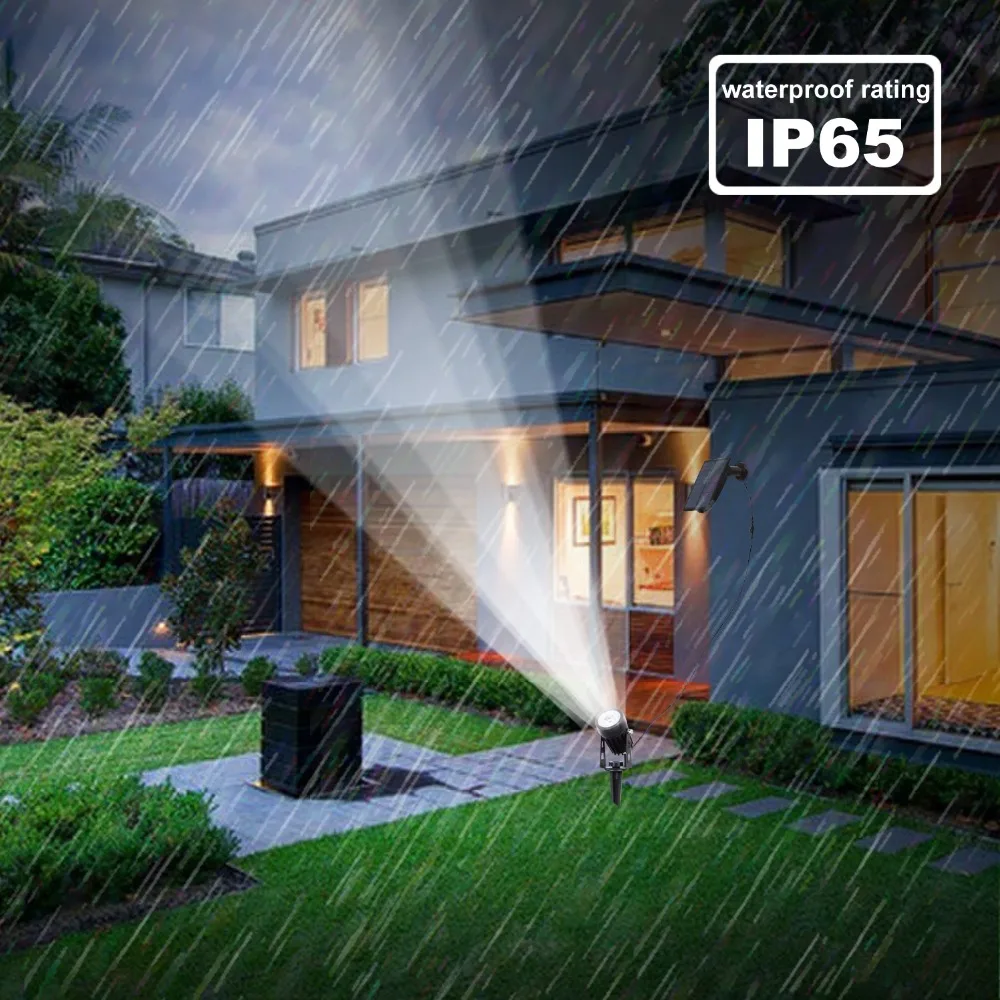 Luci Da Esterno Giardino 2 Lampade Solari Da Esterno T-SUN - 3000K - Foto 7