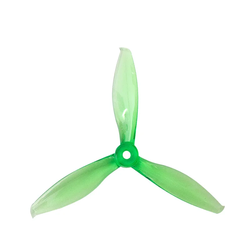4 шт./2 пары Gemfan Flash 5149 5 дюймов tri blade 3 cw ccw пластиковый пропеллер совместимый с Т