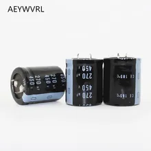 5 шт. 450 V 270 мкФ 30*35 мм 270 мкФ 450 V Алюминиевый электролитический конденсатор с алюминиевой крышкой