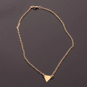 

Geometrical element pendant necklace Triangle pendant necklaces for women