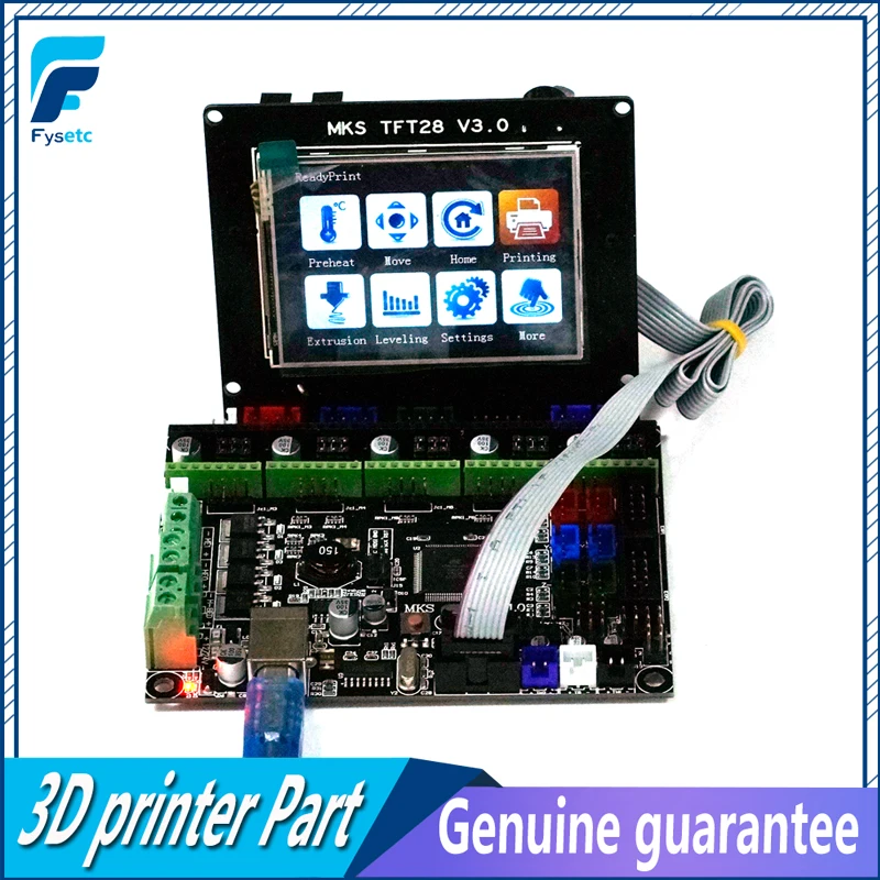 

Control Board Gen-L V1.0 Integrated Mainboard Gen L V 1.0 + TFT28 Display Color TFT 3d Printing Touch Screen