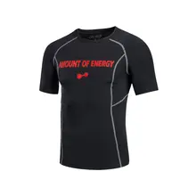 Летняя мужская Спортивная футболка для мальчиков с принтом «LUCKY SAILING», топ для тренажерного зала, быстросохнущая стрейч-футболка, футболка