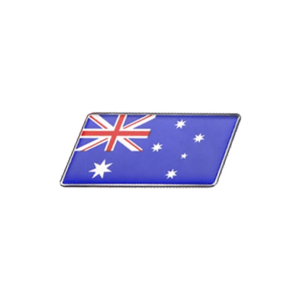 Автомобильный Стайлинг 3D металлический эпоксидный флаг наклейка национальные флаги эмблема Авто Аксессуары для автомобилей мотоциклы ноутбук телефон дверь наклейка - Название цвета: Australia