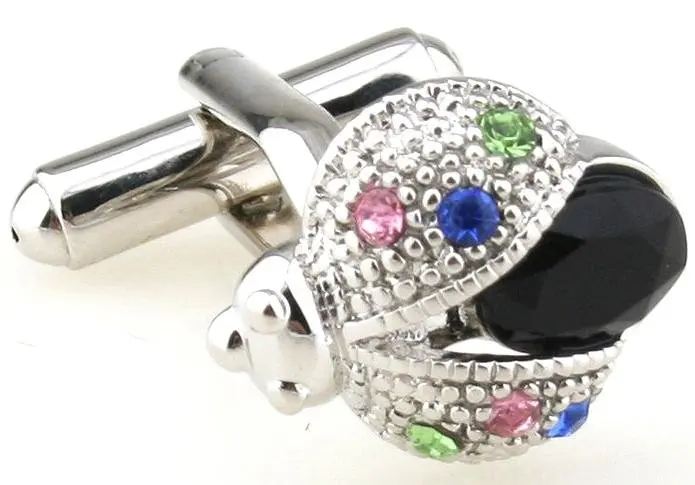 

Free shipping new arrival copper ladies' cufflink factory supply mix cufflinks wholesale ladybug