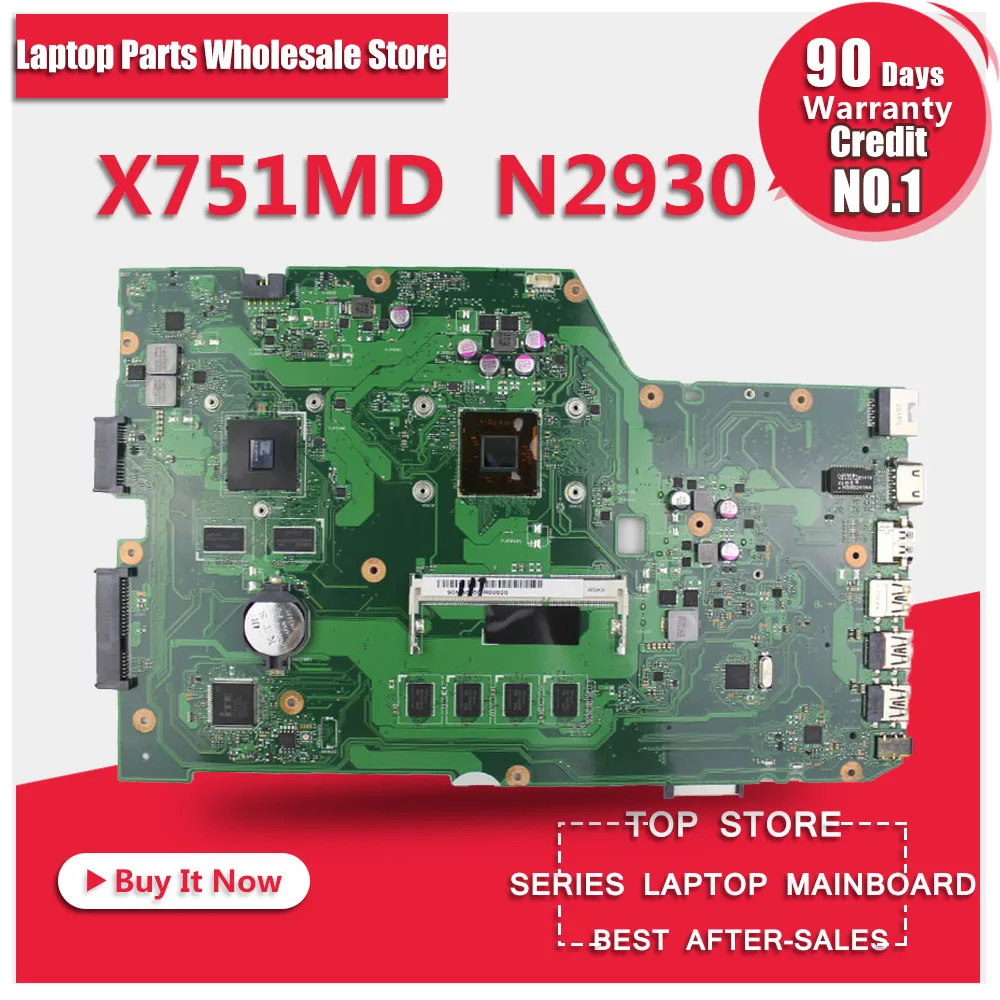 

R752MD Motherboard X751MD rev2.0 Mainboard processor N3530 on board GeForce GT 820M 1G Tested