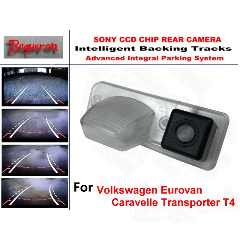

For Volkswagen VW Eurovan Caravelle Transporter T4 Tracks Camera HD CCD Intelligent Dynamic Car Parking Rear View Camera