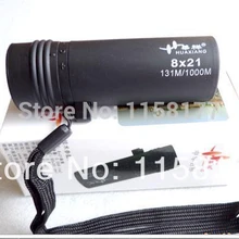 Мини-компактный монокуляр телескопа HUAXIANG 8X21 мм, 131 м / 1000 м, с многослойным покрытием, для охоты и кемпинга