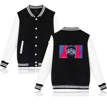 

Nipsey Hussle jackets Hipsters Casual Print Music culture Hip Hop Baseball Jacket Fashion Streetwear College Jacket Coats