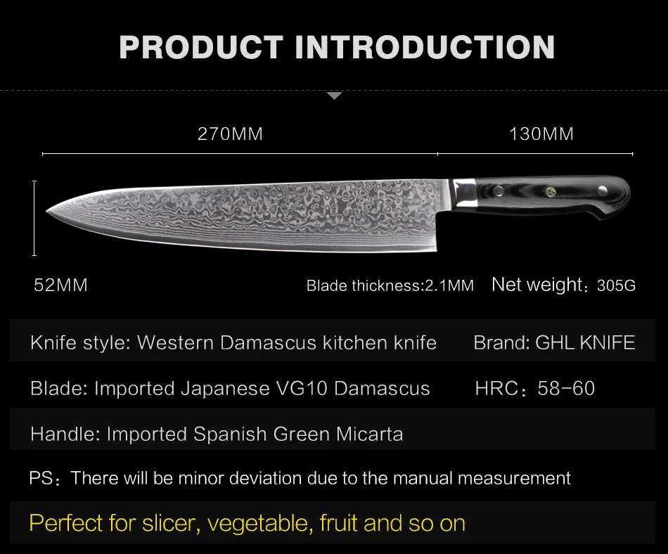 damascus knives new Kitchen Knife_14 (13)
