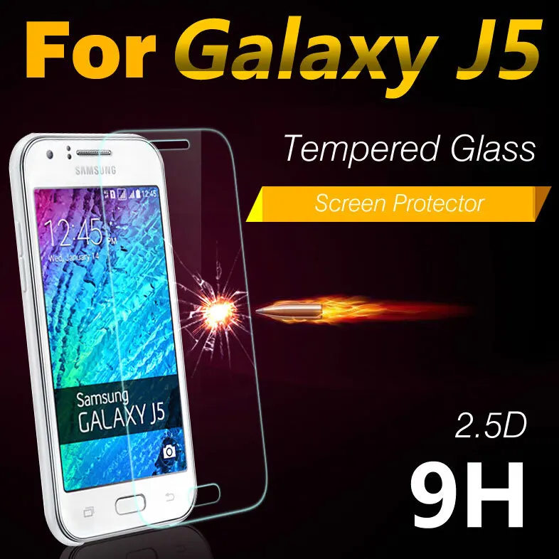Закаленное стекло для Samsung Galaxy J5 J500F защита экрана Защитная пленка