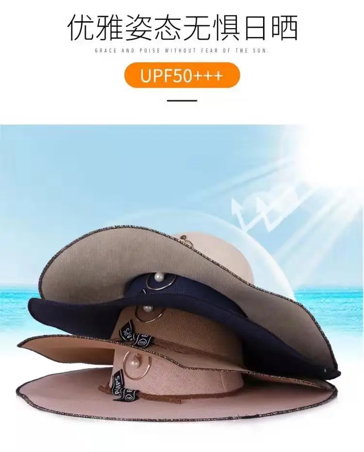 Летние шапки большая соломенная шляпа Прохладный Путешествия кнут солнцезащитный шлем солнцезащитный крем сомбреро mujer verano Женская
