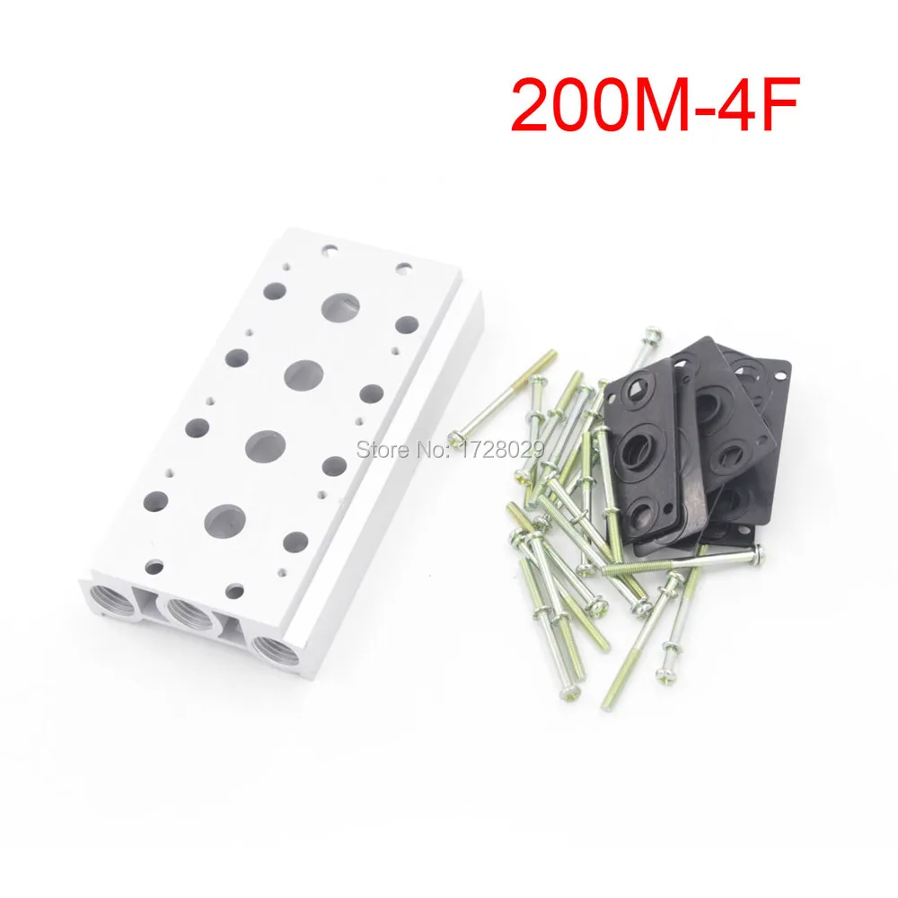 

Hot Sale 200M-4F Magnetic Valve Base Solenoid Valve Board