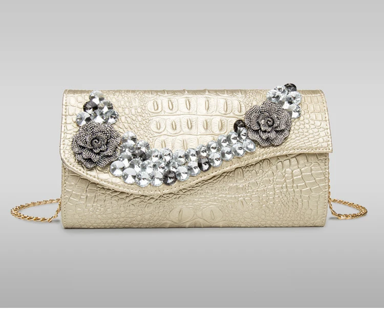 Genuine Leather day clutch new designer envelope purse wallet Casual womens evening clutch bags lady party handbag (18)