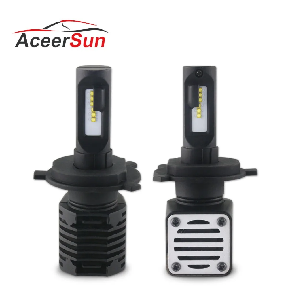 

Super Bright H4 H7 LED Car Bulb H11 H13 9005 9006 9012 Hi-Lo Beam 12V 80W 10000LM 6000K Automobiles Lamp Car-styling Fog Light
