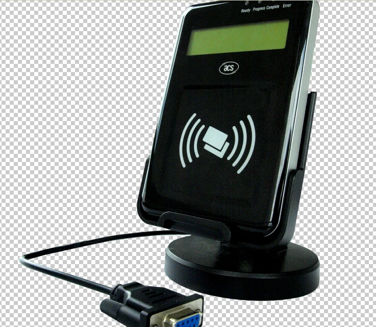 ACR122L VisualVantage Serial RFID reader Reader with LCD contactless ...