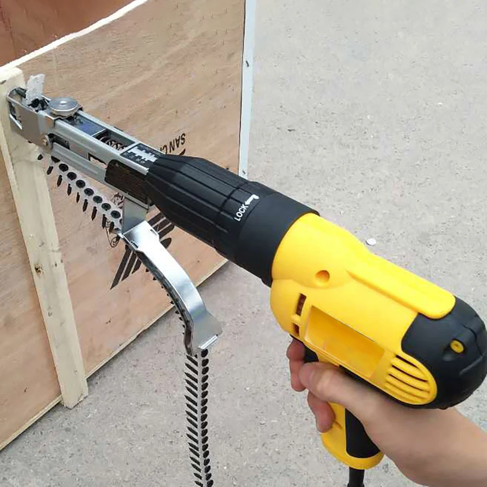 Electric Automatic Chain Belt Nail Screw Gun