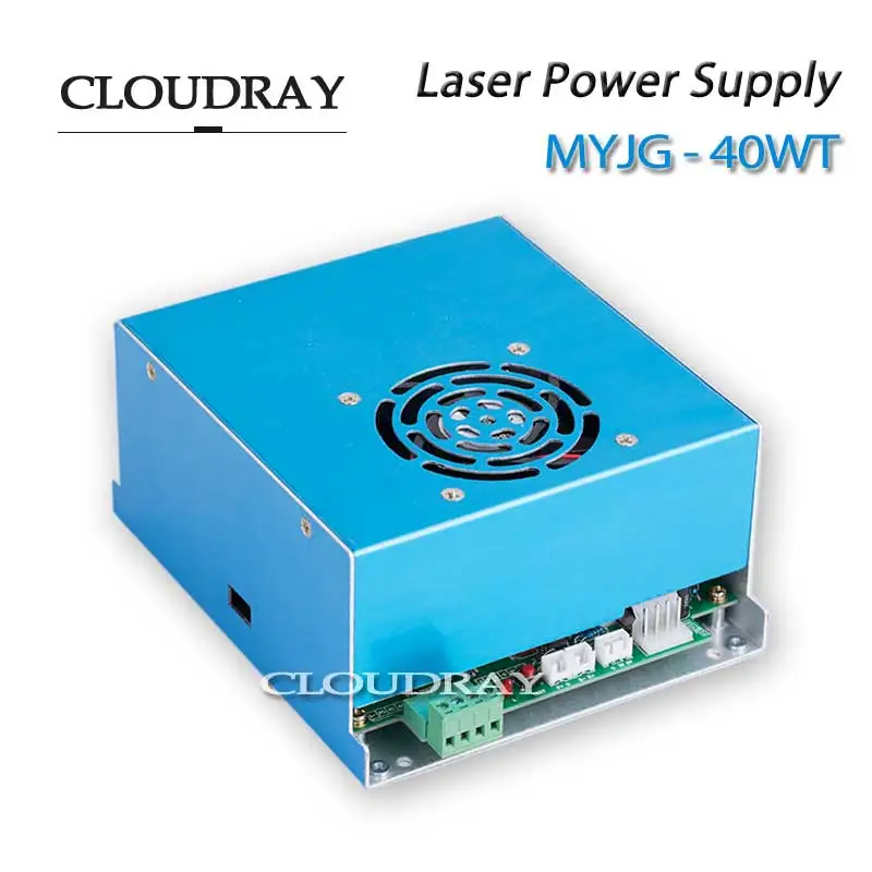

Cloudray Laser Power Supply Mini CO2 Laser Rubber Stamp Engraver Cutter Engraving 110/220V MYJG 40W T