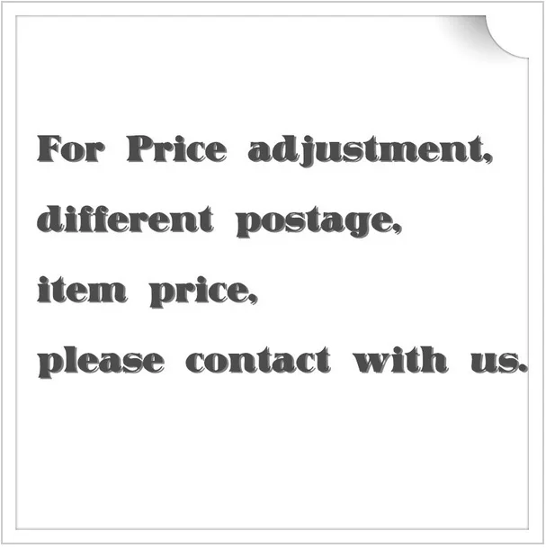 For Price Adjustment, Different Postage, Item Price, Please Contact ...