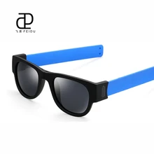 FEIDU новые модные мужские Поляризованные Солнцезащитные очки женские Летние Стильные складные солнцезащитные очки HD объектив забавные хип хоп очки для мужчин