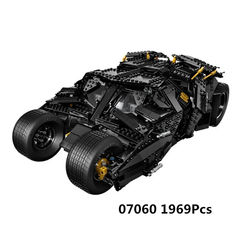 

New 07060 Super Hero Movie Series The Tumbler Armored Chariot Set 76023 Building Blocks Bricks Birthday Gifts