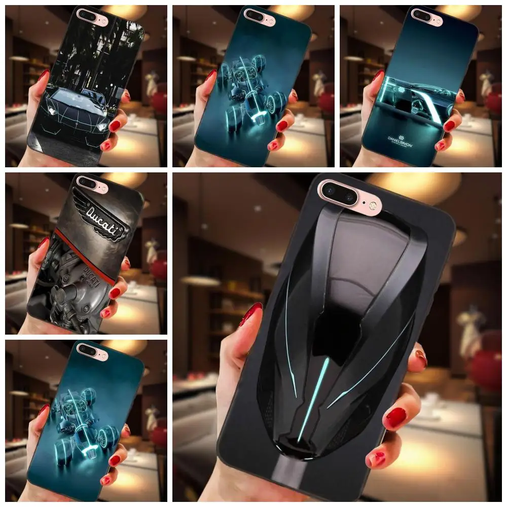 

Soft Silicone TPU Black Art Print Tron Legacy Car For Samsung Galaxy A3 A5 A6 A6s A7 A8 A9 Star Plus 2016 2017 2018