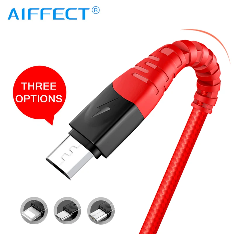AIFFECT 3 in 1 USB Cable For Mobile Phone Multi Charger XS Max 7 6 Plus Samsung Xiaomi Fast Data Charging Cord. | Мобильные телефоны