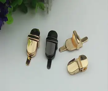 

(10 PCS/lot) DIY bags duck tongue plug lock switch plug buckle handbags lock hardware metal accessories