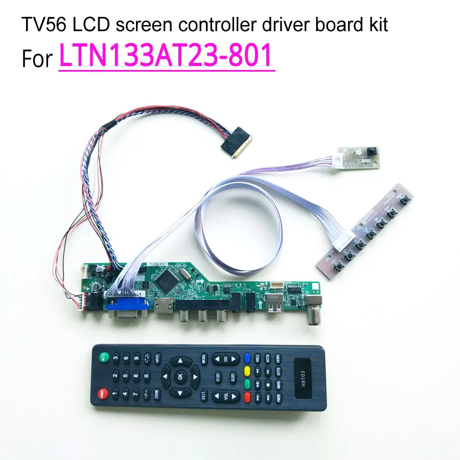 For LTN133AT23 801 LVDS 1366 768 40 pin 13 3 WLED laptop LCD screen HDMI VGA