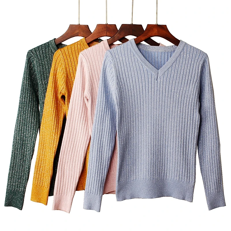 BlingGlri Womens high Collar Ribbed Sweater Pullover Cashmere Knit Sweatshirt