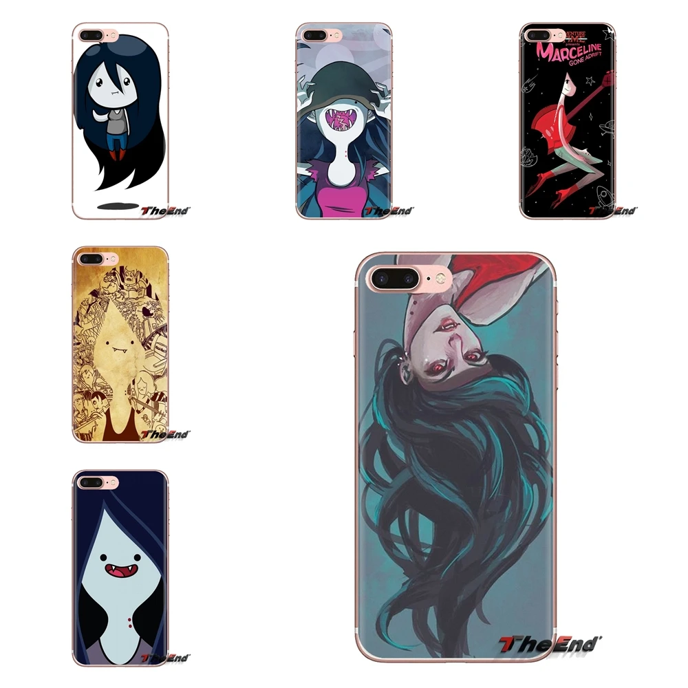 

MARCELINE adventure time cartoon Transparent Soft TPU Case For iPod Touch Apple iPhone 4 4S 5 5S SE 5C 6 6S 7 8 X XR XS Plus MAX