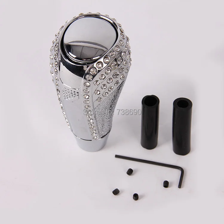 

POSSBAY -50% OFF Manual + Automatic Transmission Vehicle SUV Car Gear Shift Knob Stick Shifter Lever with Diamond