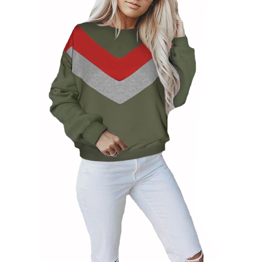 Buy New Pactchwork Women Baggy Hoodies Harajuku