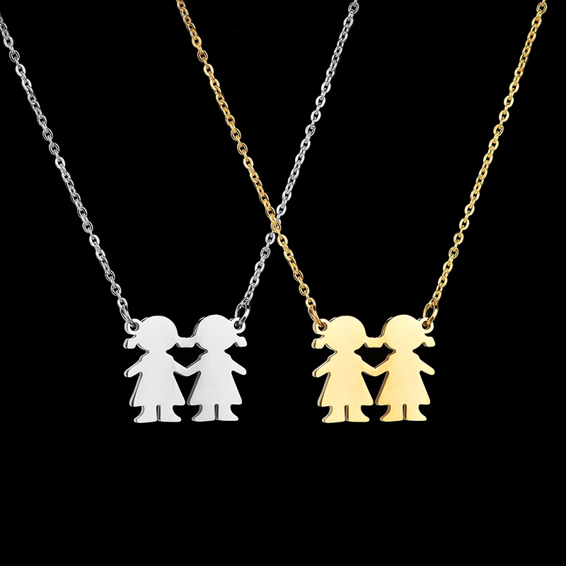 Nextvance две девушки рука в подвеска в форме руки ожерелье лучший друг сестры колье ожерелье s для Bff подарок на день рождения колье