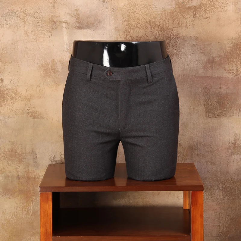 

Summer Thin Men's Work Wear Office Suit Pants Men Wedding Party Gey Black Business Formal Trousers CBKZ020