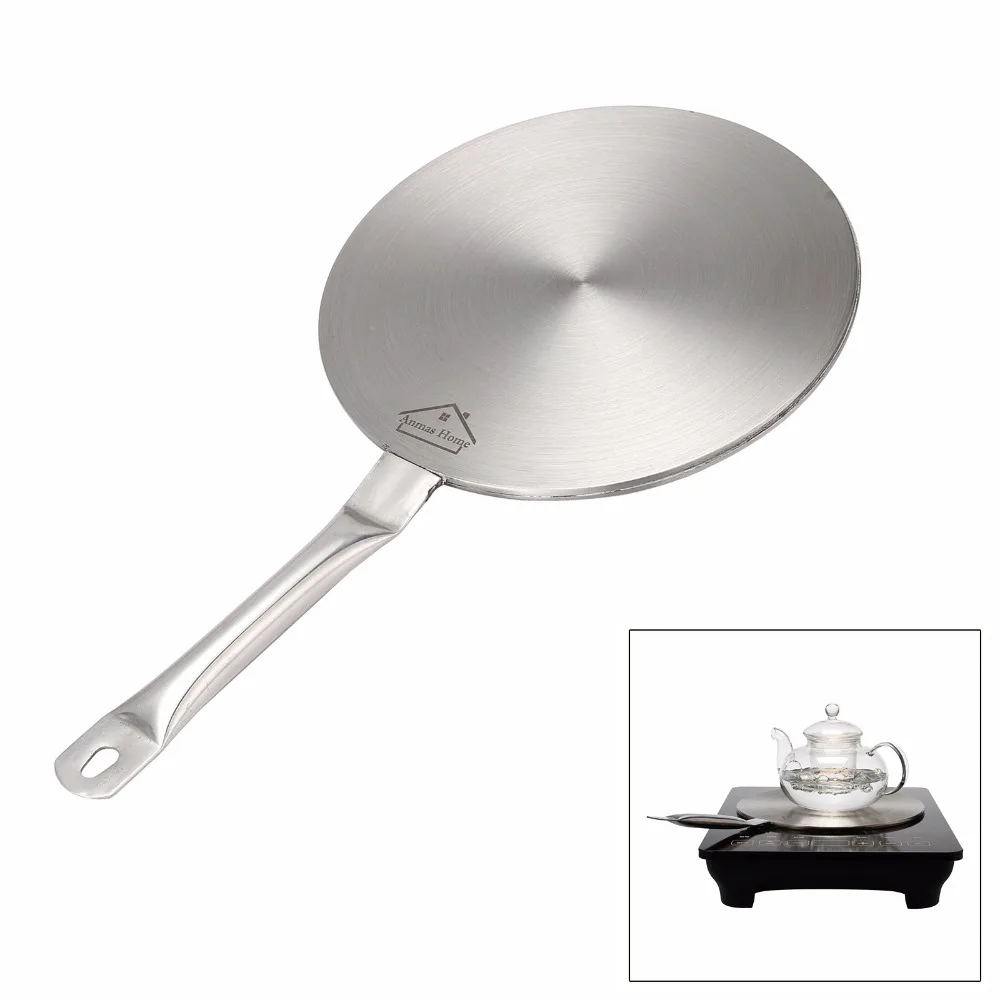 

1pcs 7.6'' Induction Cooker Thermal Guide Plate ,Induction Cooktop Converter Disk Stainless Steel Plate Cookware For Magnetic