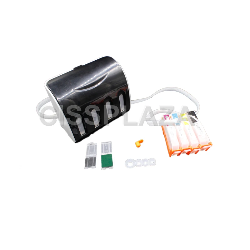 

CISSPLAZA New Type Ink Supply System With chip compatible for HP905 for HP 905 Officejet Pro 6960 6970 printer CISS