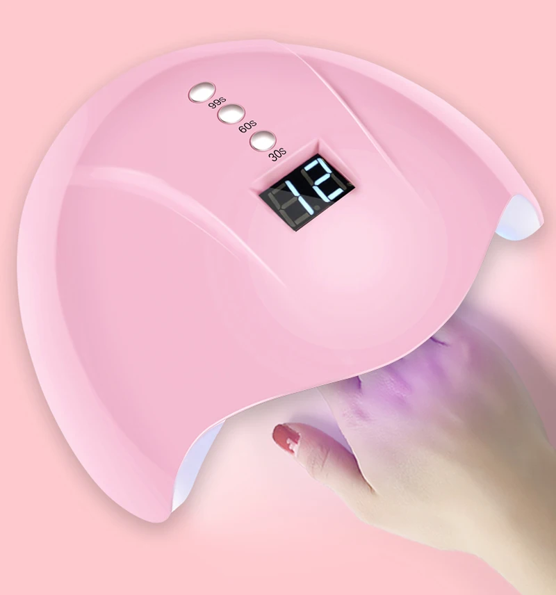 

36W Nail Dryer For Nail LED UV Lamp LD04 LCD Display 3-Gear Timing 30S/60s/99s Manicure Drying Gels Nail Polish Nail Art Tools