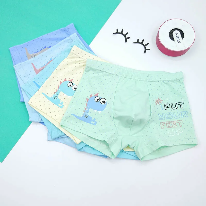 

5Pcs/lot Cartoon Kids Girl Boy Underwear For Baby Children's Boxer Underpants Briefs Girls Underware Pants For 2-10 Y