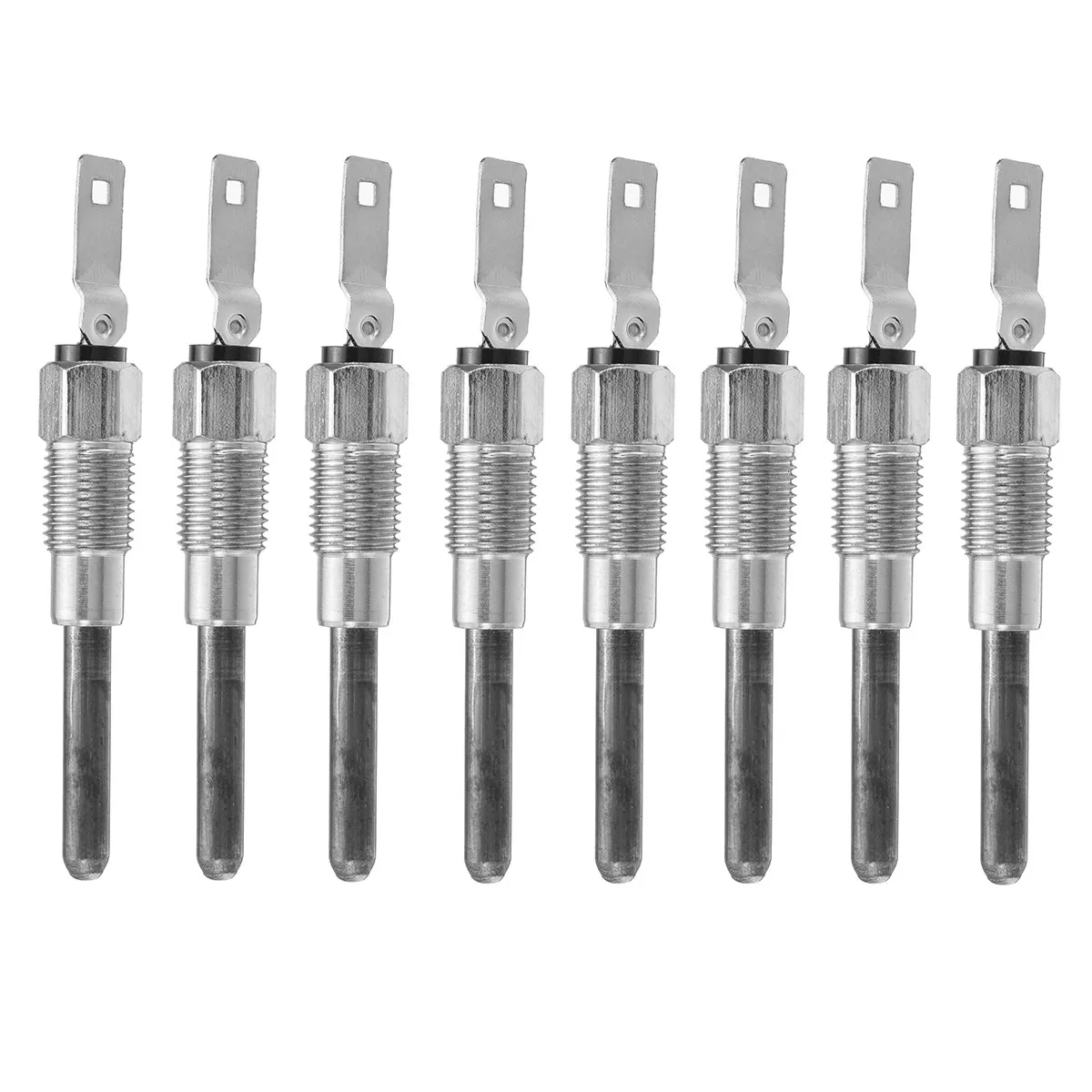 8pcs 0250202126 Glow Plugs for 6.5 L 6.2 L Fast Start Dual Coil