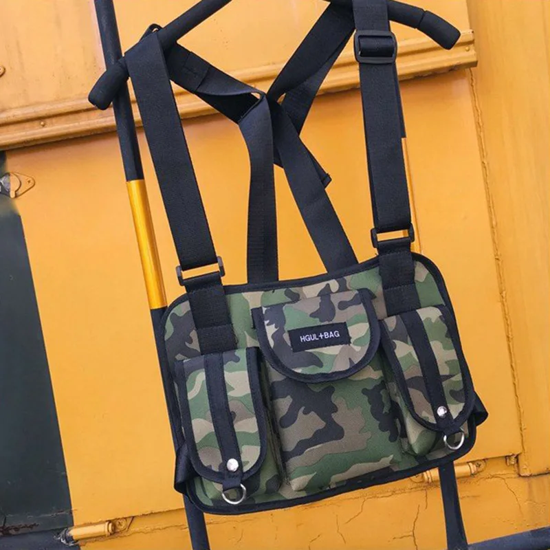 Hot Fashion Women Chest Bags INS Popular Outdoor Sport Waist Crossbody PUBG Female Bolsa Personality Unisex Shoulder Bag SS3498 (3)