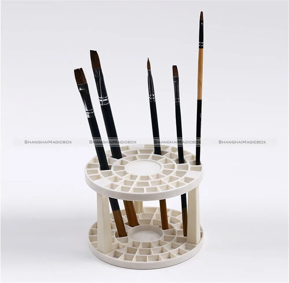 1Pc Brush Crate Multi Bin Paint Brush Makeup Brush Holder Pens Pencils